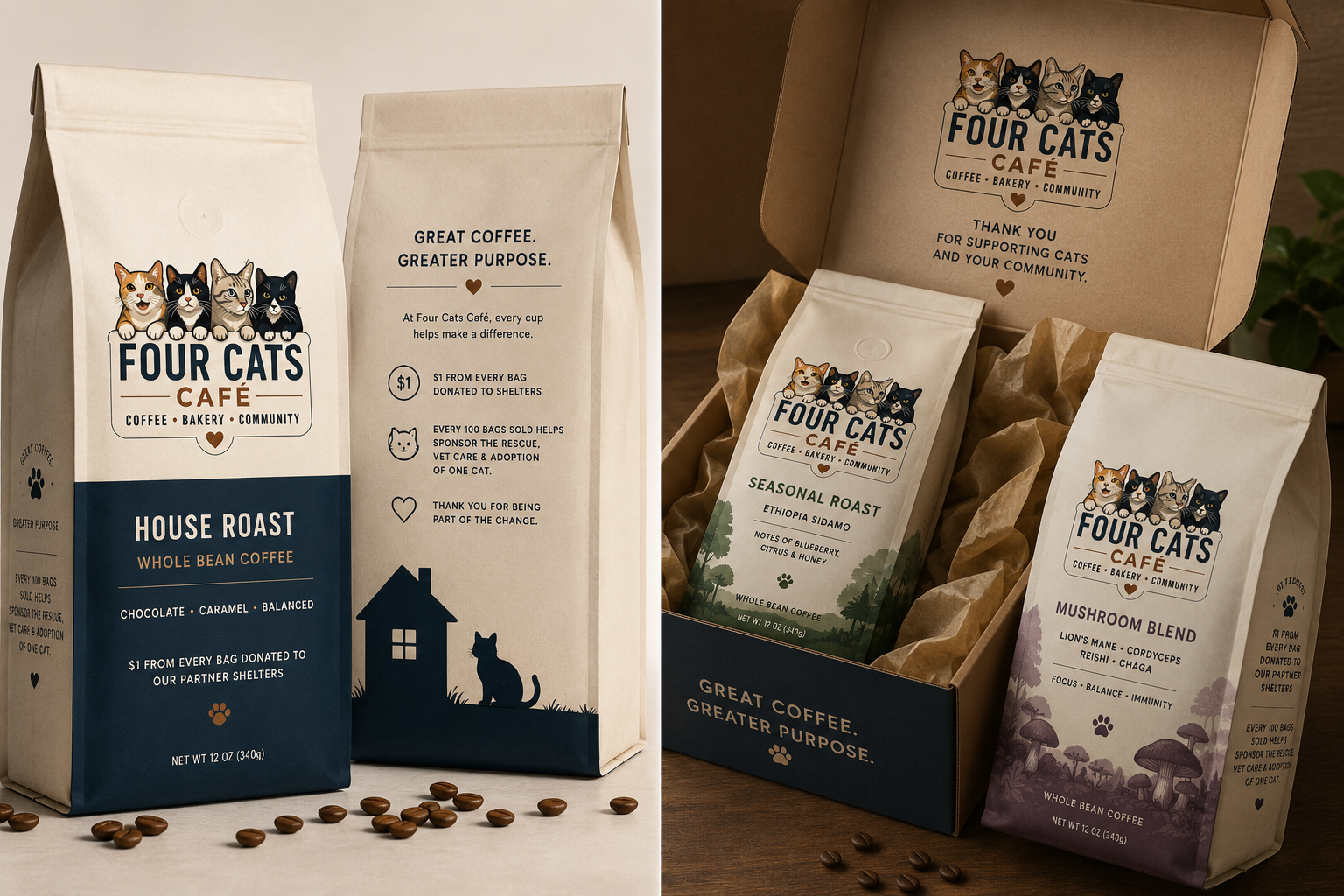 Four Cats Coffee Club